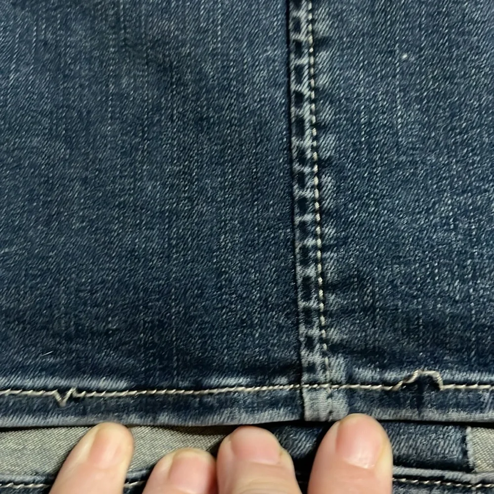 Harley-Davidson Distressed Denim Slkirt - Picture 5 of 12